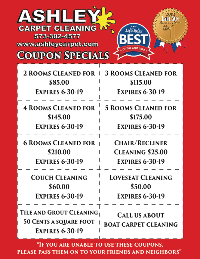 Carpet Cleaning Lake of the Ozarks Ashley Carpet Cleaning